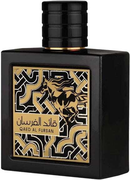 Lattafa Perfume Perfume Qaed Al Fursan para Eau de Parfum Spray, 85 g